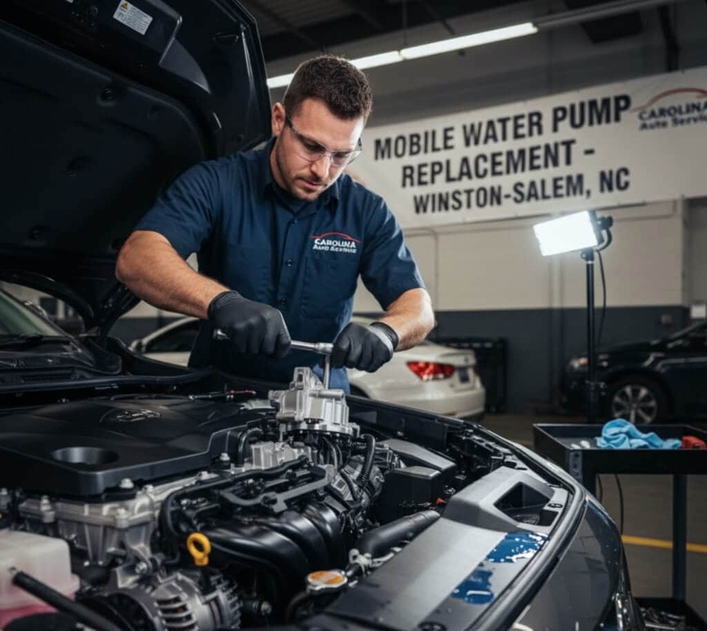 mobile water pump replacement Winston-Salem NC
