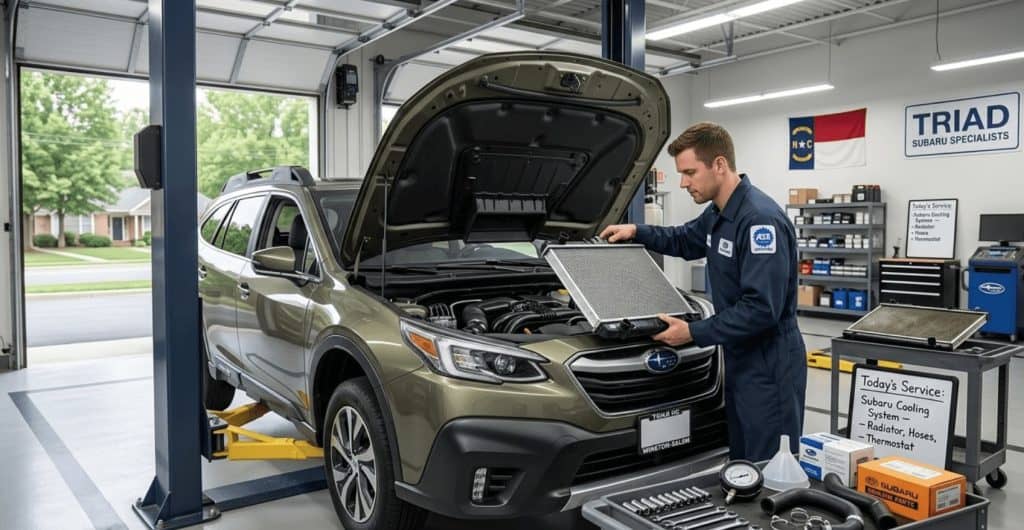 Subaru Radiator Repair Winston‑Salem NC | Carolina Mobile Auto Service