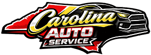 Official Carolina Auto Service logo featuring Carolina lettering and an automotive silhouette