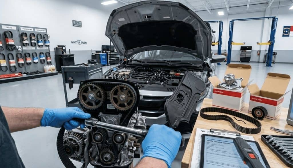 Timing Belt Replacement Winston-Salem NC – Honda Timing Belt Repair
