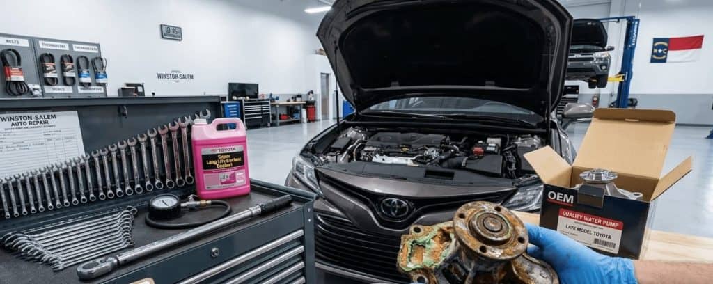 Water Pump Replacement Winston-Salem NC: Signs, Costs, and How We Get You Back on the Road Fast