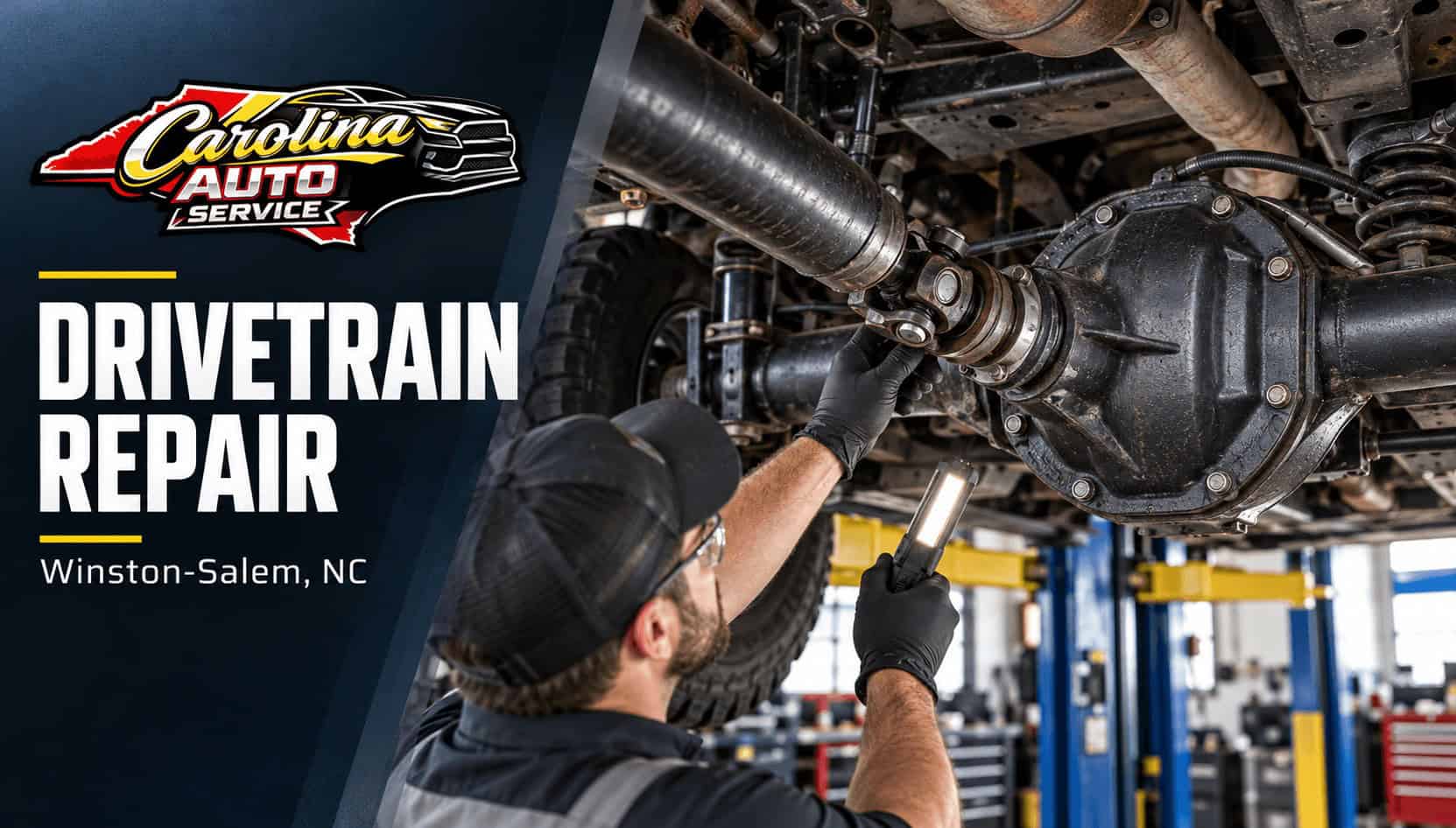 Drive train repair in Winston-Salem at Carolina Auto Service