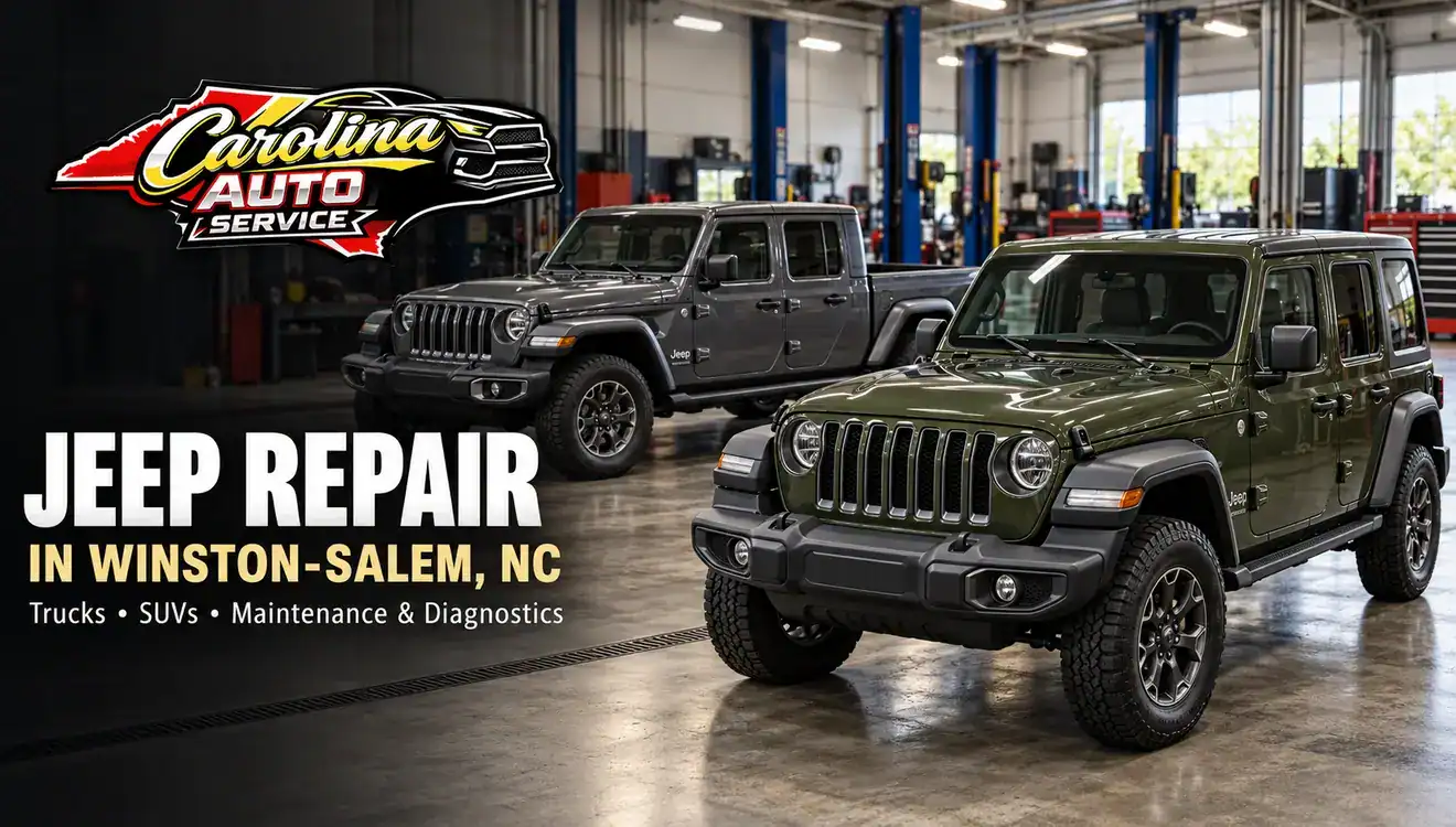 Jeep service and repair in Winston-Salem at Carolina Auto Service